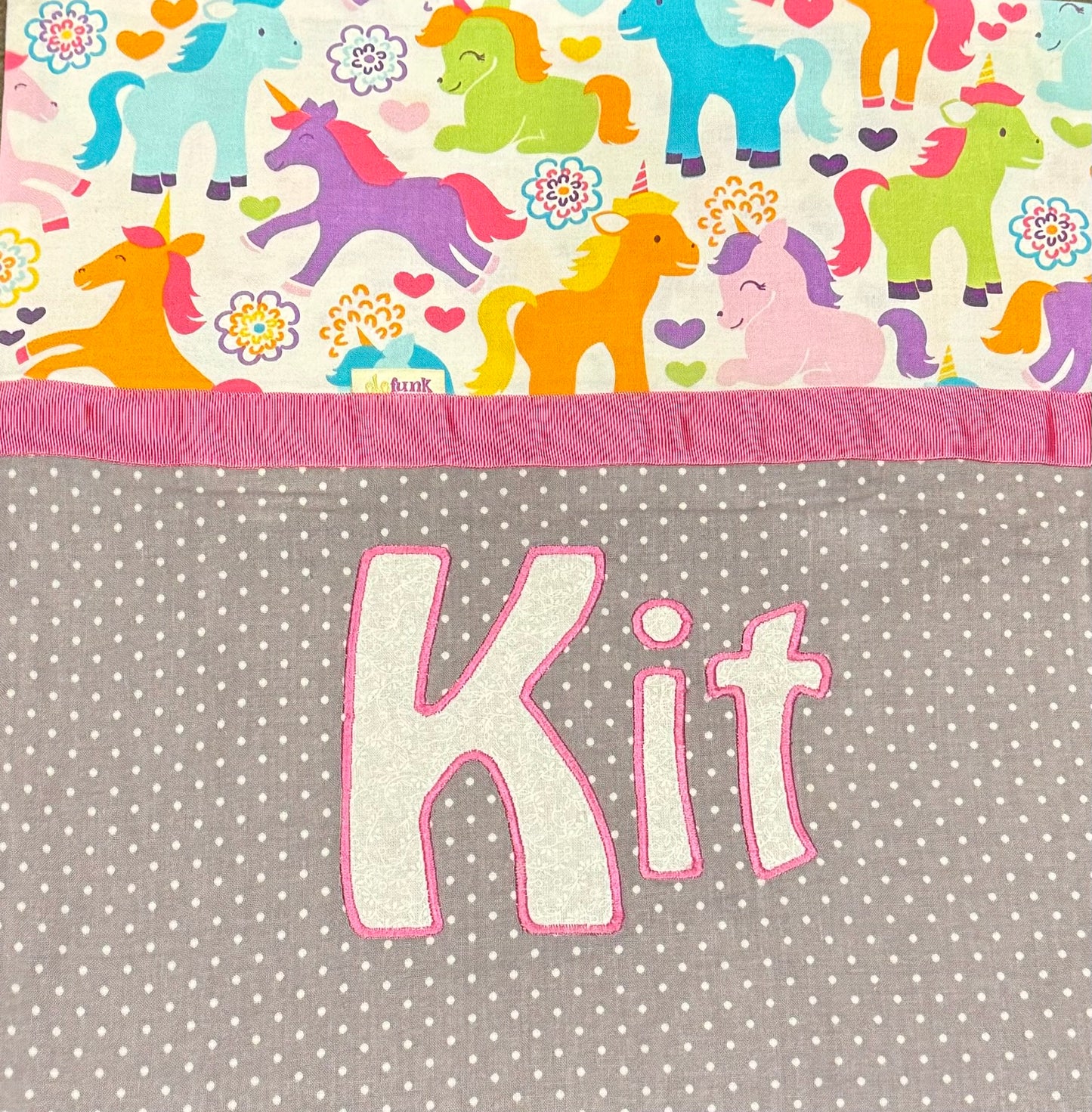 Kit Handmade Personalised Cushion Cover