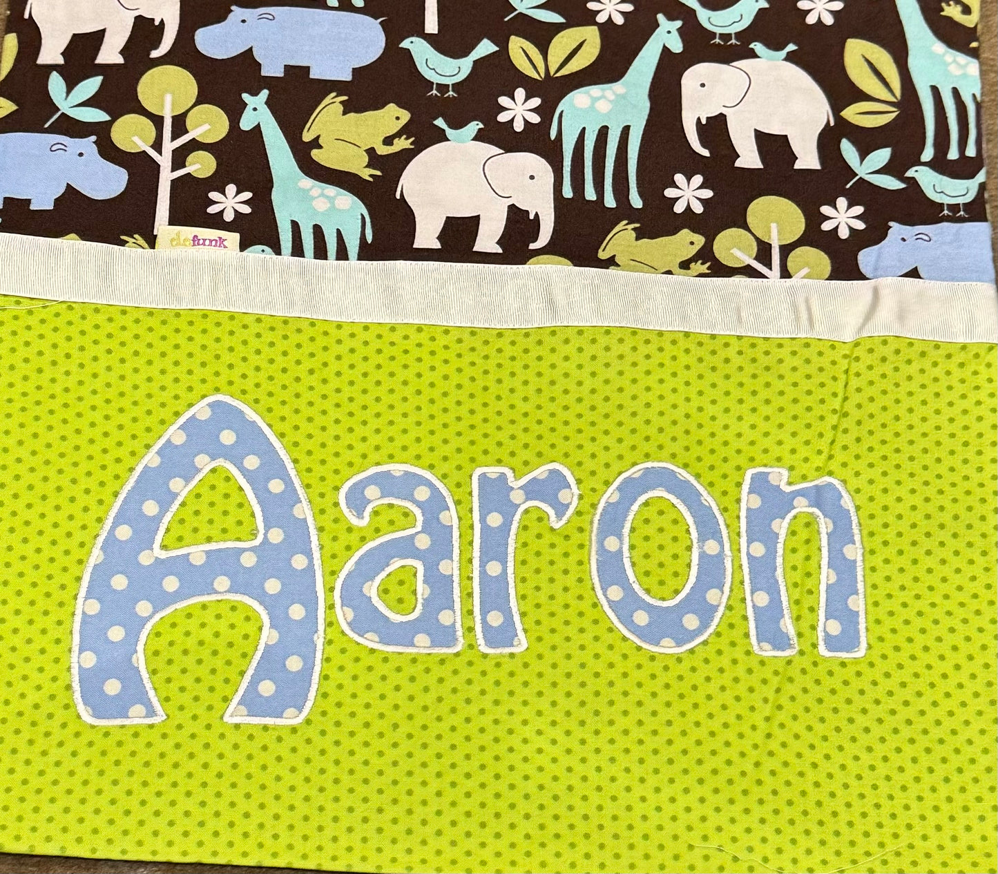 Aaron Handmade Personalised Cushion Cover
