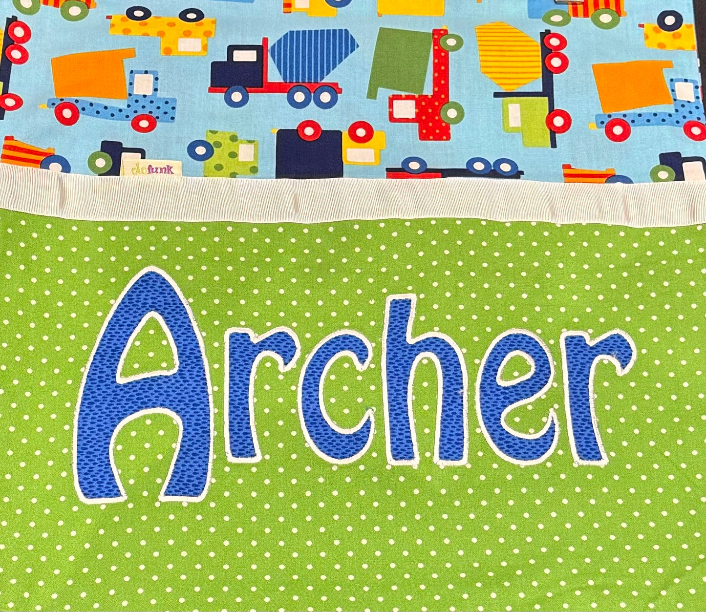 Archer Handmade Personalised Cushion Cover