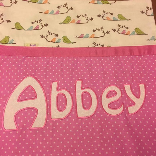 Abbey Handmade Personalised Cushion Cover
