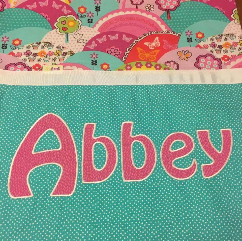 Abbey Handmade Personalised Cushion Cover