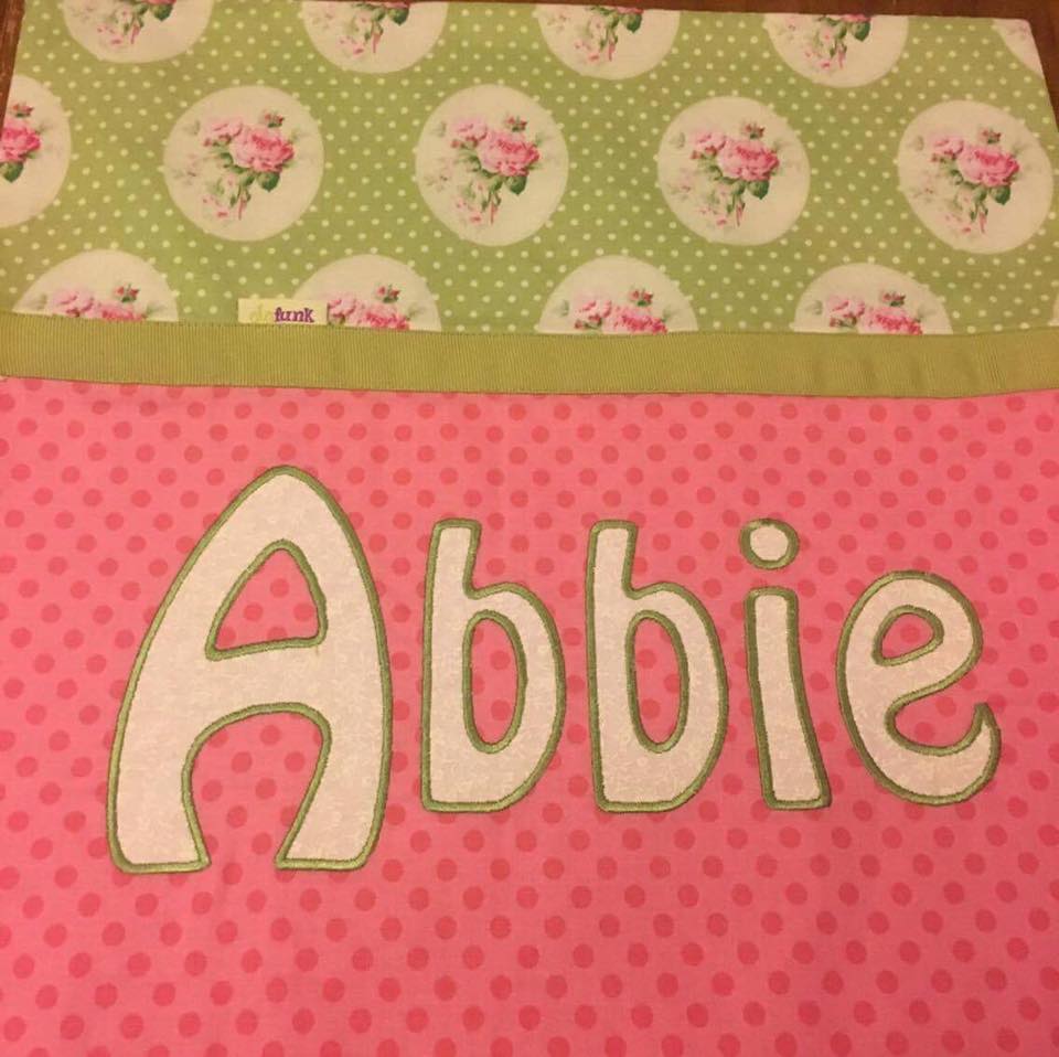 Abbie Handmade Personalised Cushion Cover