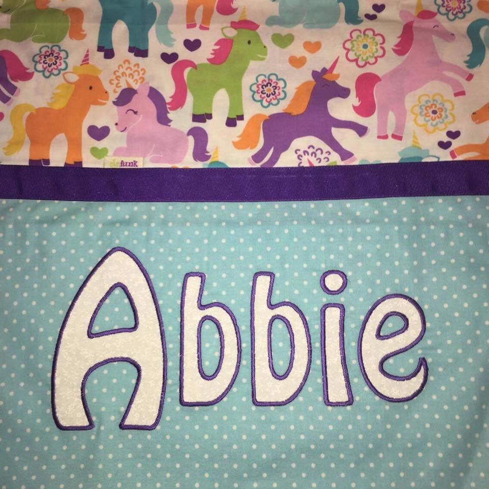 Abbie Handmade Personalised Cushion Cover