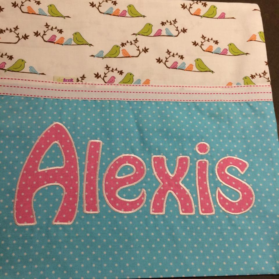 Alexis  Handmade Personalised Cushion Cover