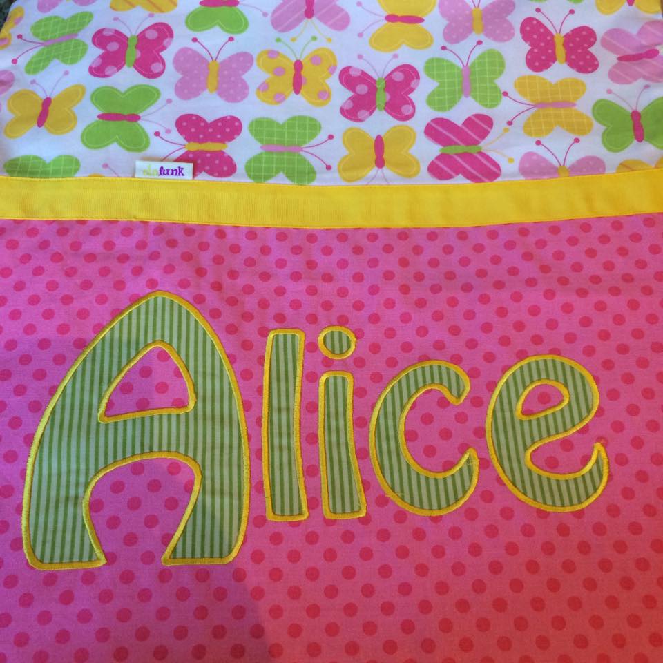 Alice Handmade Personalised Cushion Cover