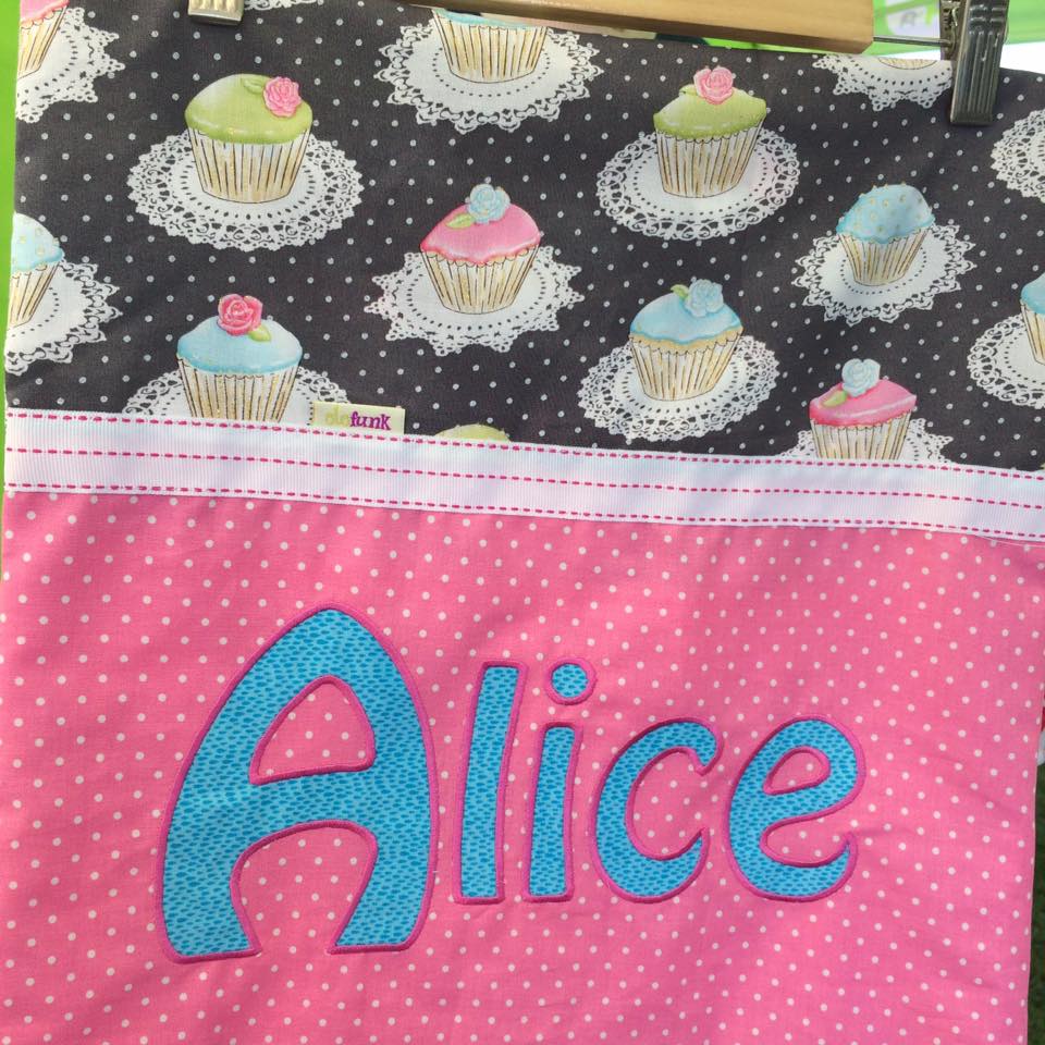 Alice Handmade Personalised Cushion Cover