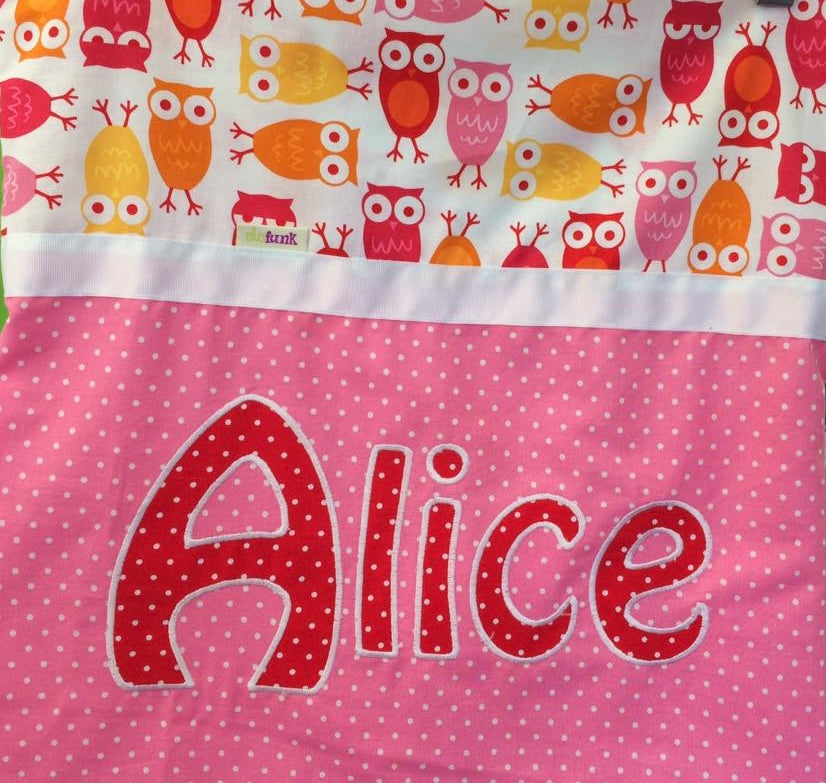 Alice Handmade Personalised Cushion Cover