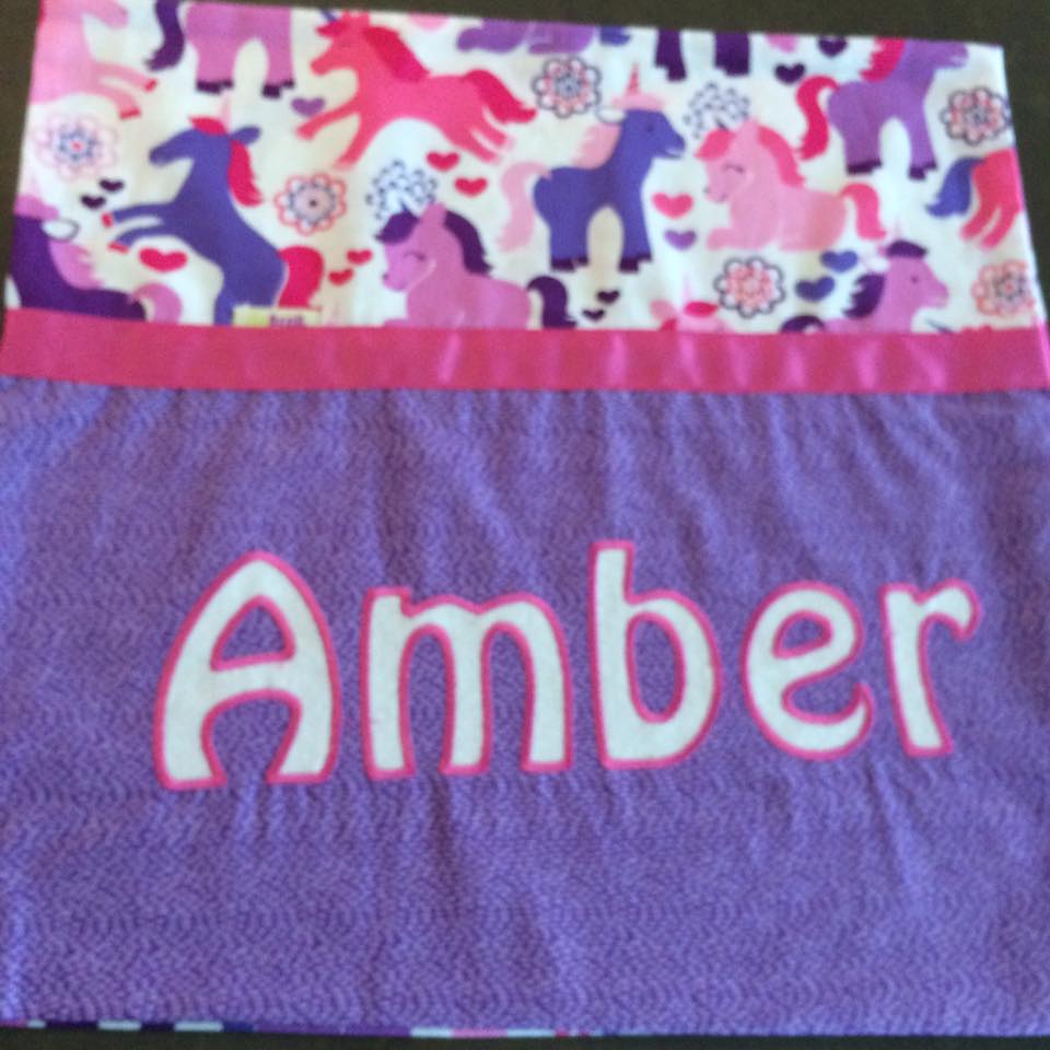 Amber Handmade Personalised Cushion Cover