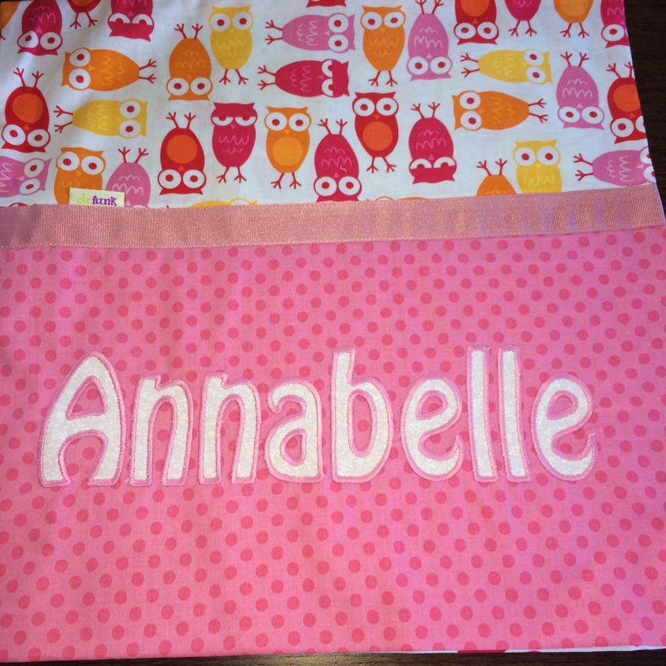 Annabelle Handmade Personalised Cushion Cover