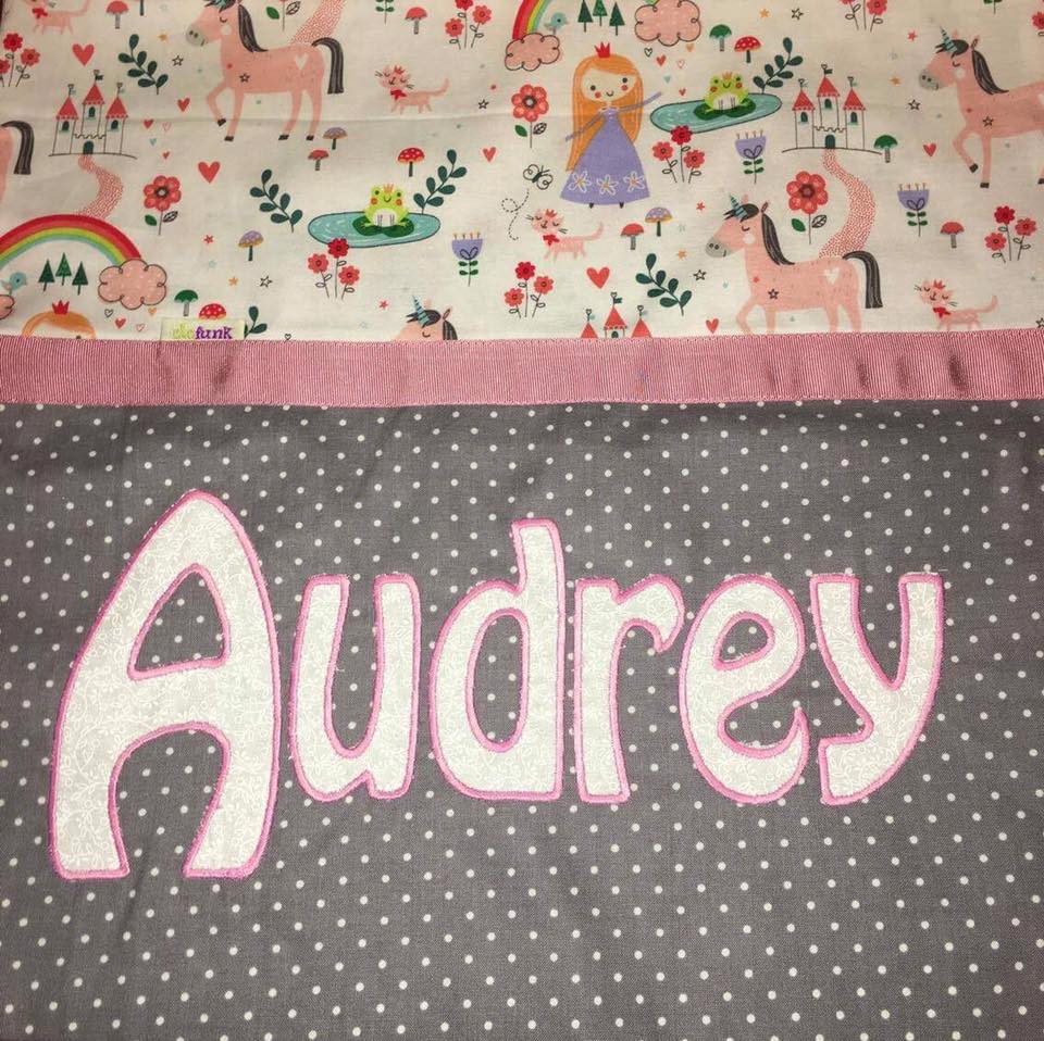 Audrey Handmade Personalised Cushion Cover
