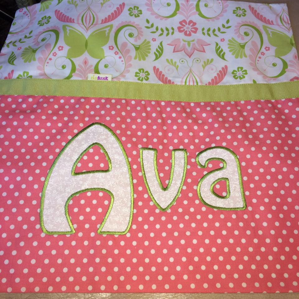 Ava Handmade Personalised Cushion Cover