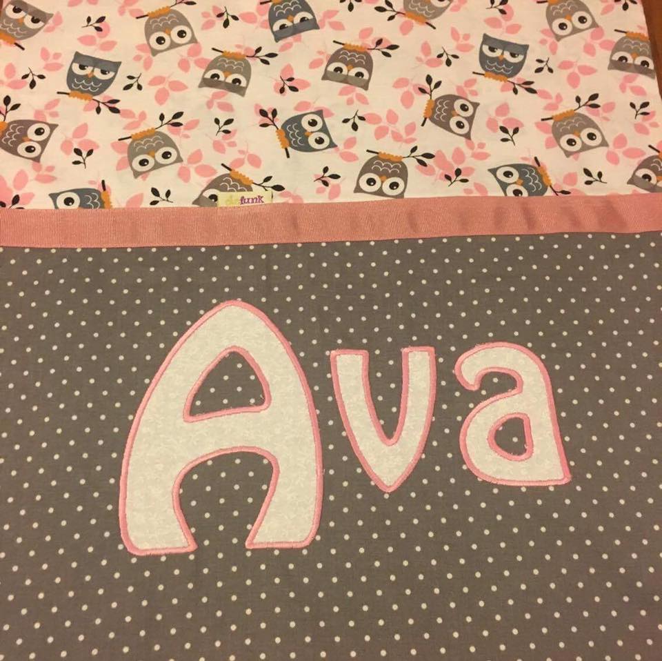 Ava Handmade Personalised Cushion Cover