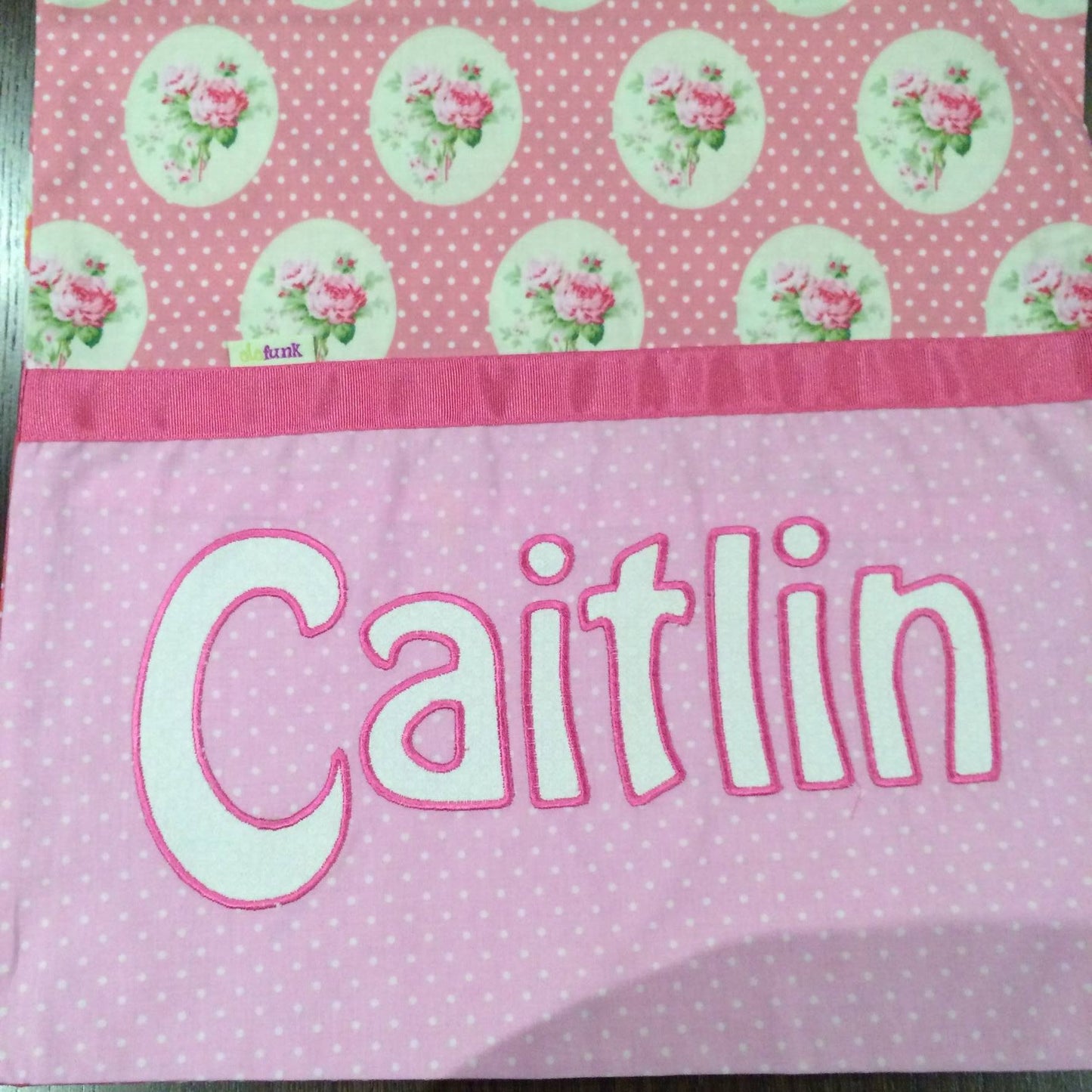 Caitlin Handmade Personalised Cushion Cover