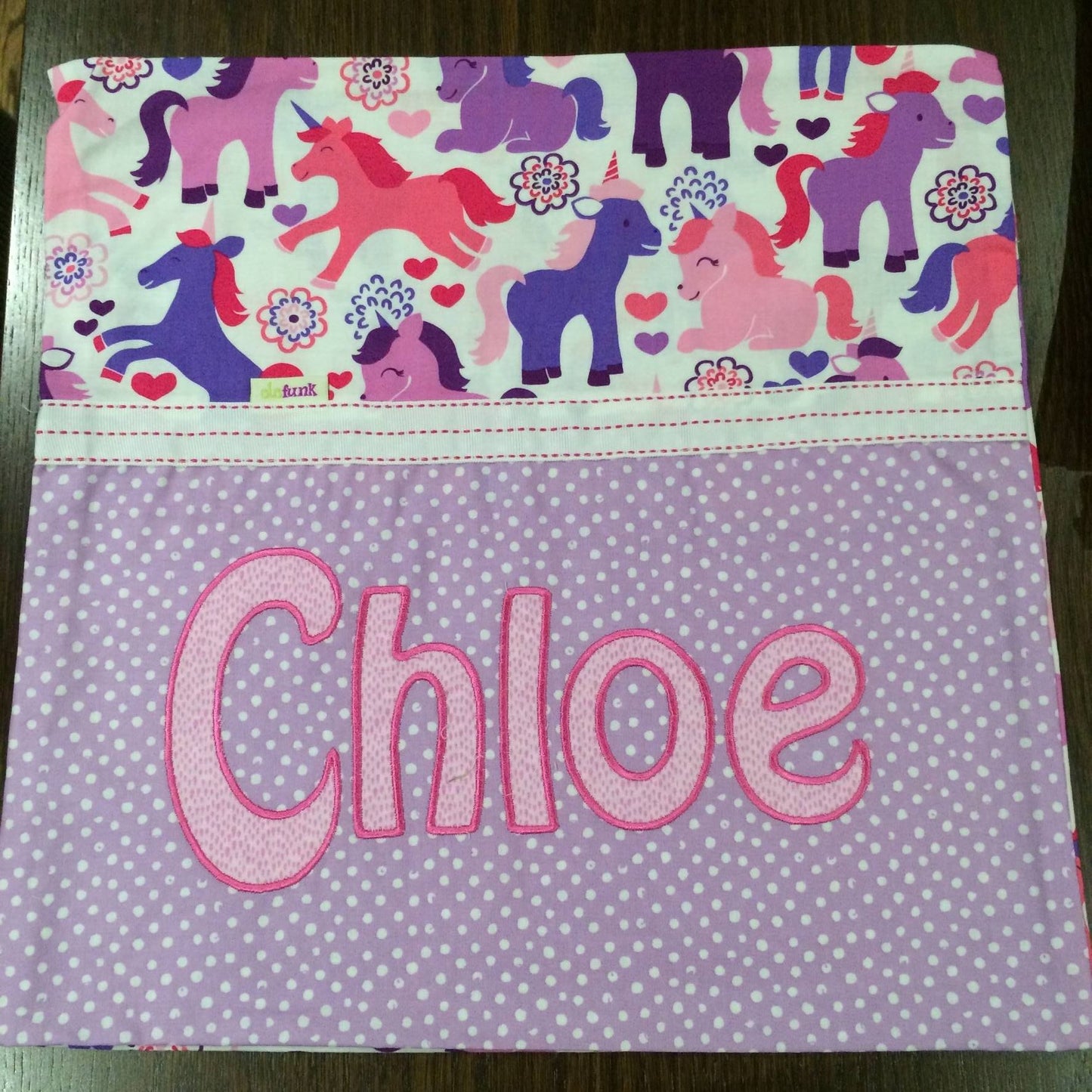 Chloe Handmade Personalised Cushion Cover