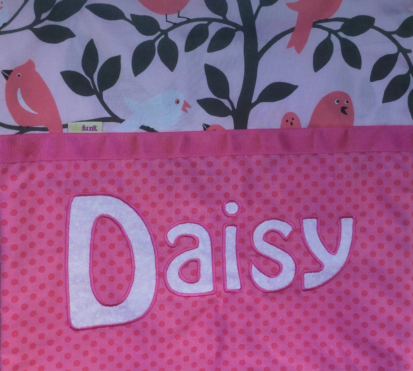 Daisy Handmade Personalised Cushion Cover