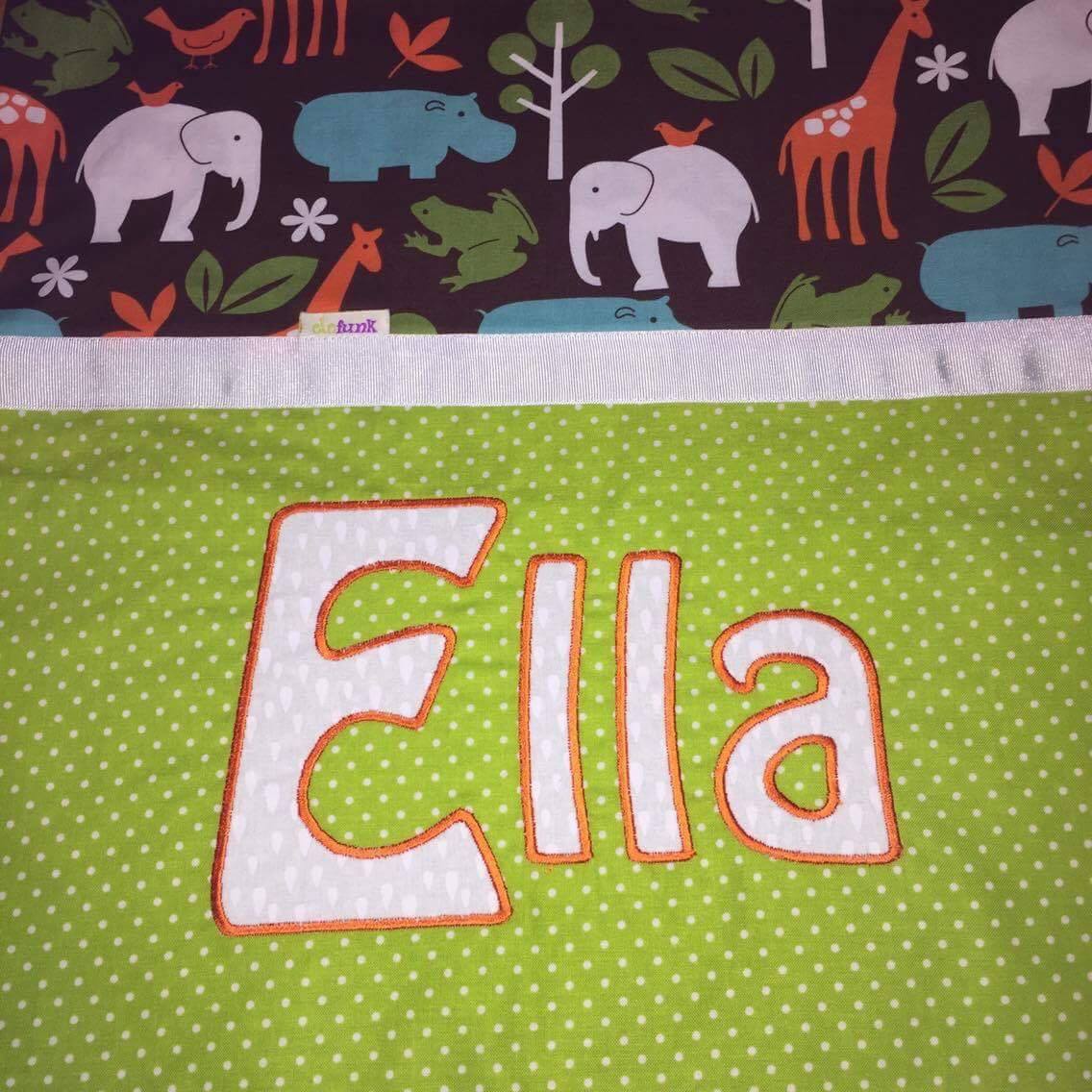 Ella Handmade Personalised Cushion Cover