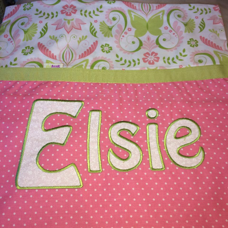 Elsie Handmade Personalised Cushion Cover