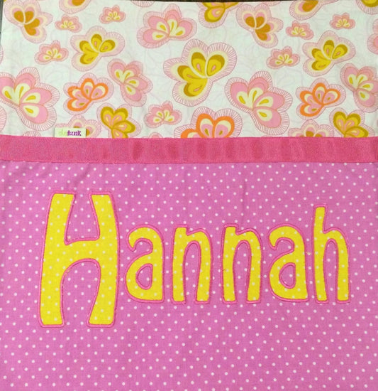 Hannah Handmade Personalised Cushion Cover