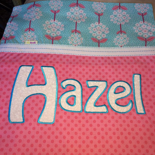 Hazel Handmade Personalised Cushion Cover