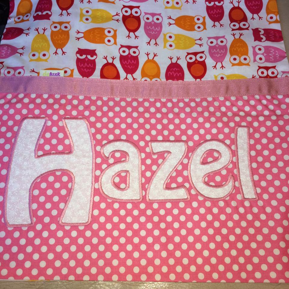Hazel Handmade Personalised Cushion Cover
