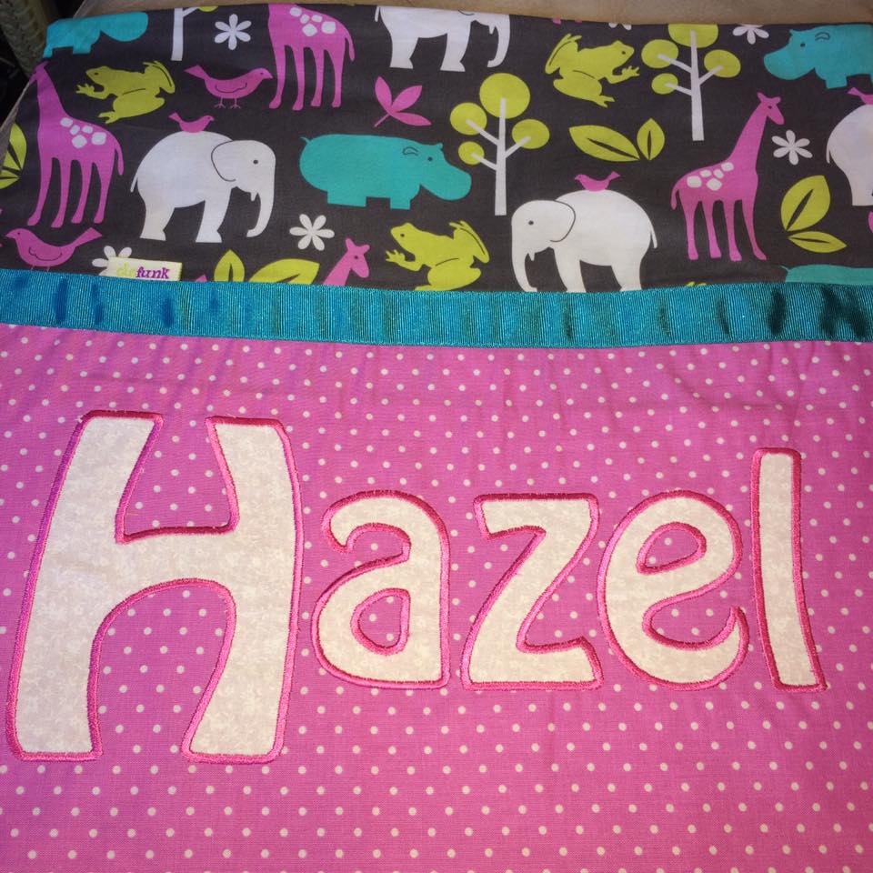 Hazel Handmade Personalised Cushion Cover