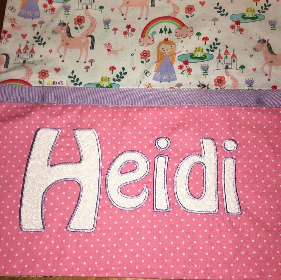 Heidi Handmade Personalised Cushion Cover