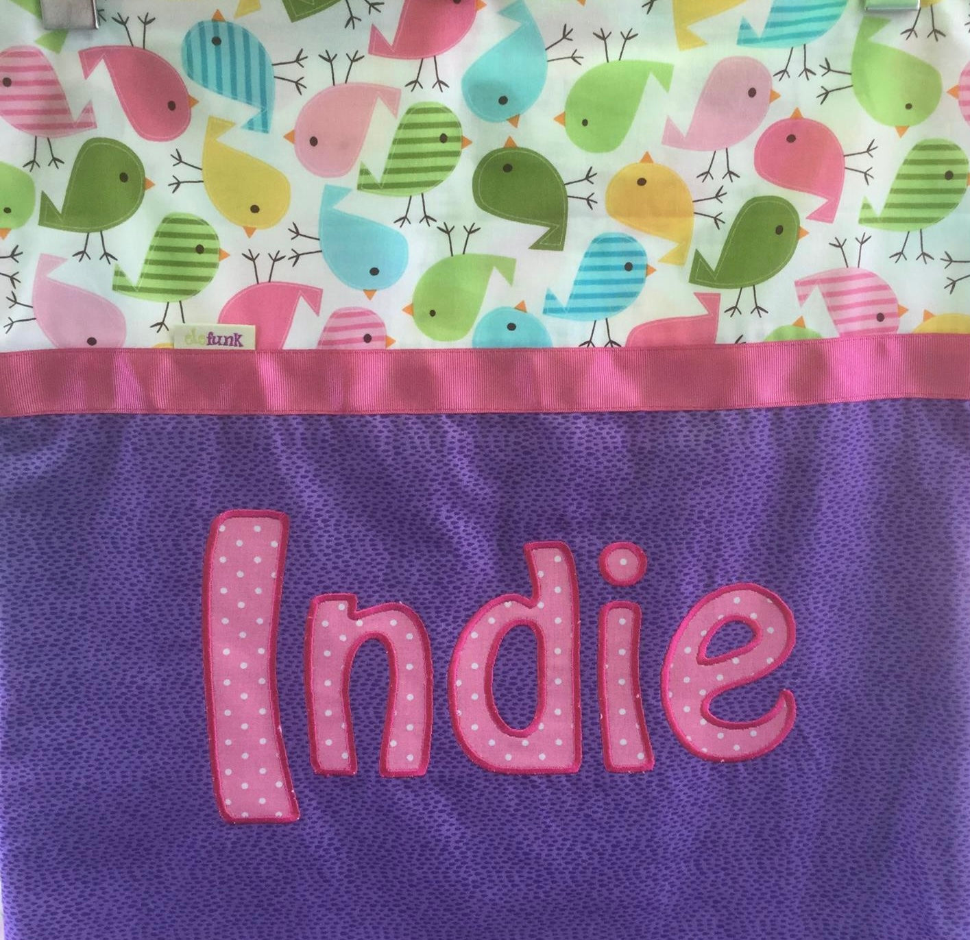 Indie Handmade Personalised Cushion Cover