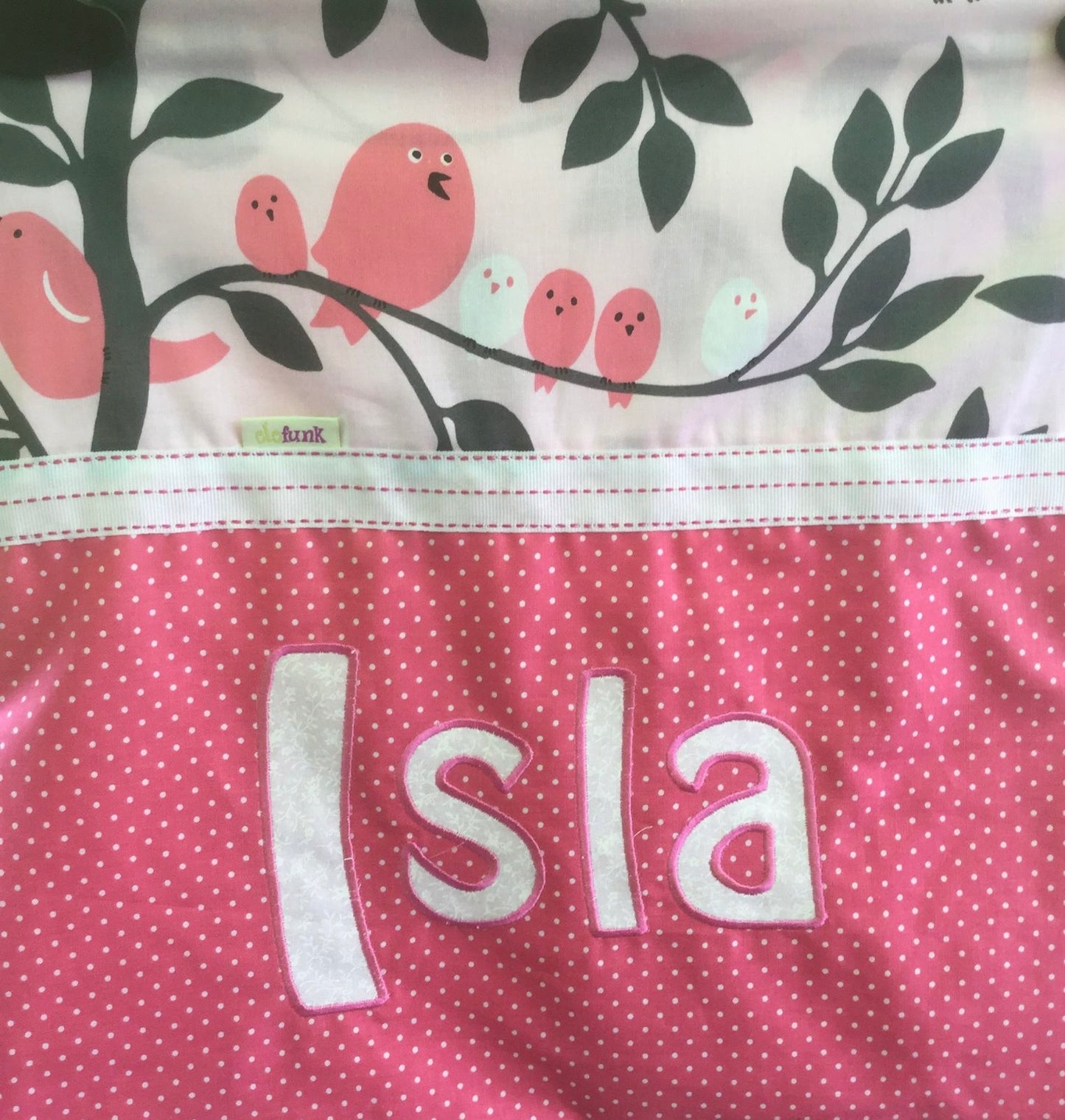 Isla Handmade Personalised Cushion Cover