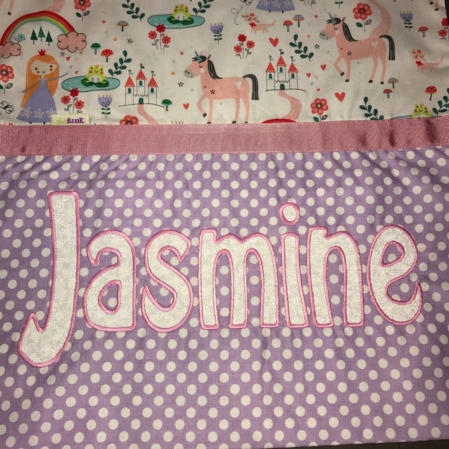 Jasmine Handmade Personalised Cushion Cover