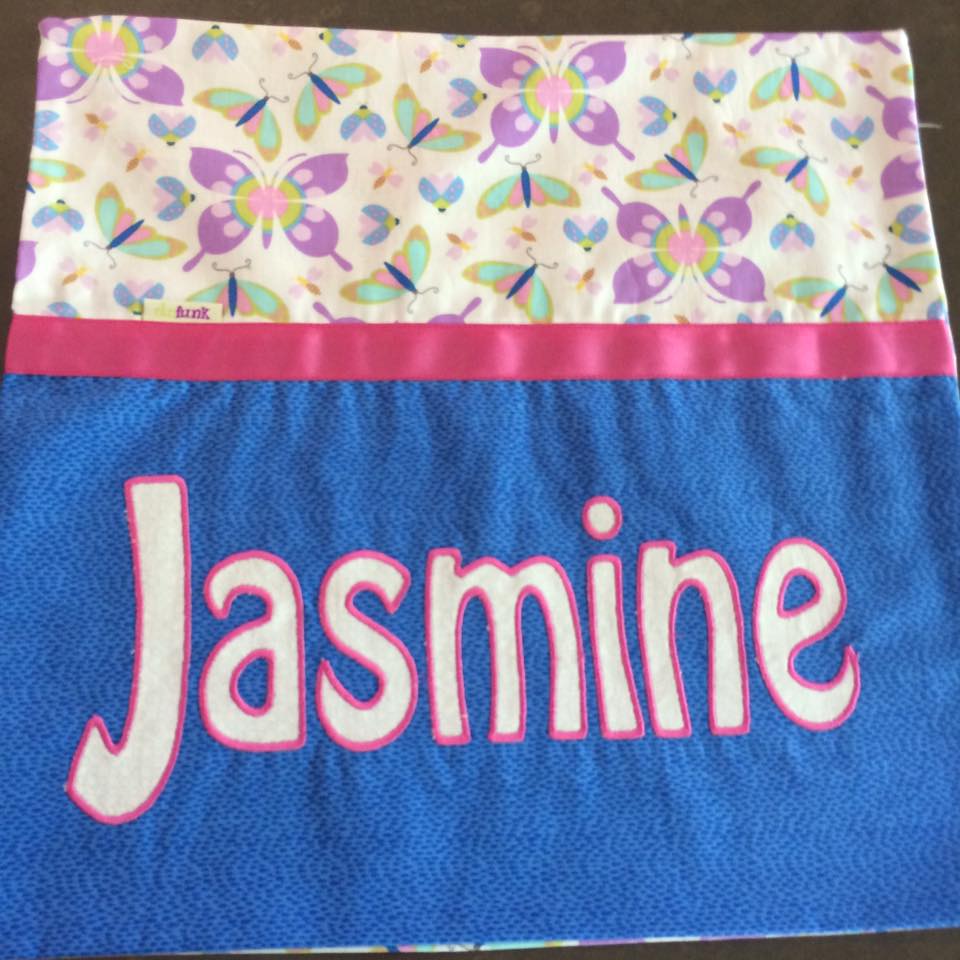 Jasmine Handmade Personalised Cushion Cover