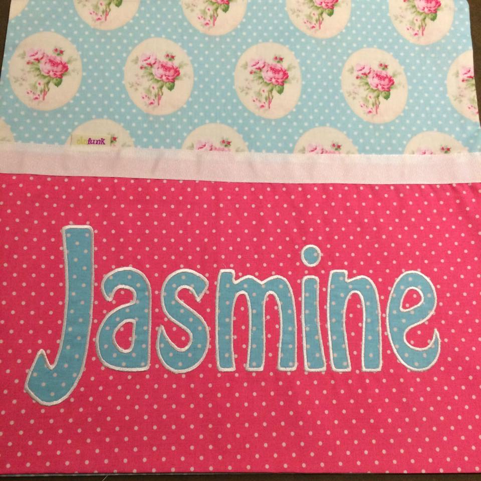 Jasmine Handmade Personalised Cushion Cover