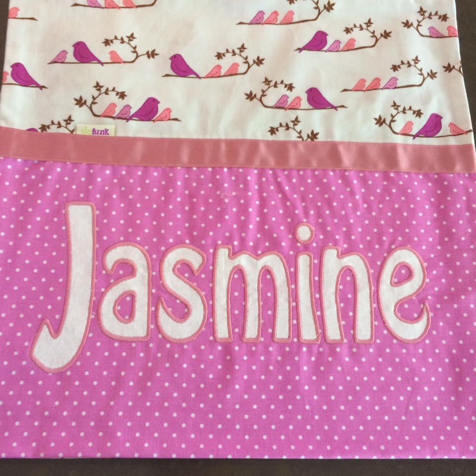 Jasmine Handmade Personalised Cushion Cover