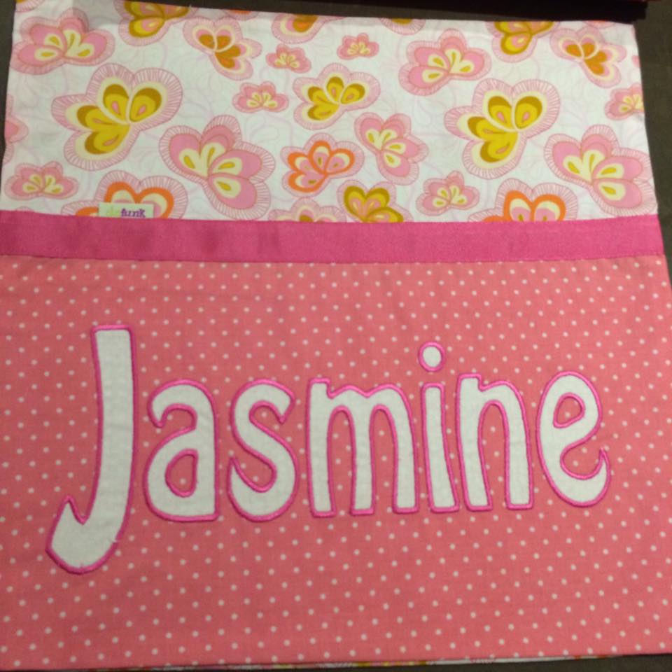 Jasmine Handmade Personalised Cushion Cover