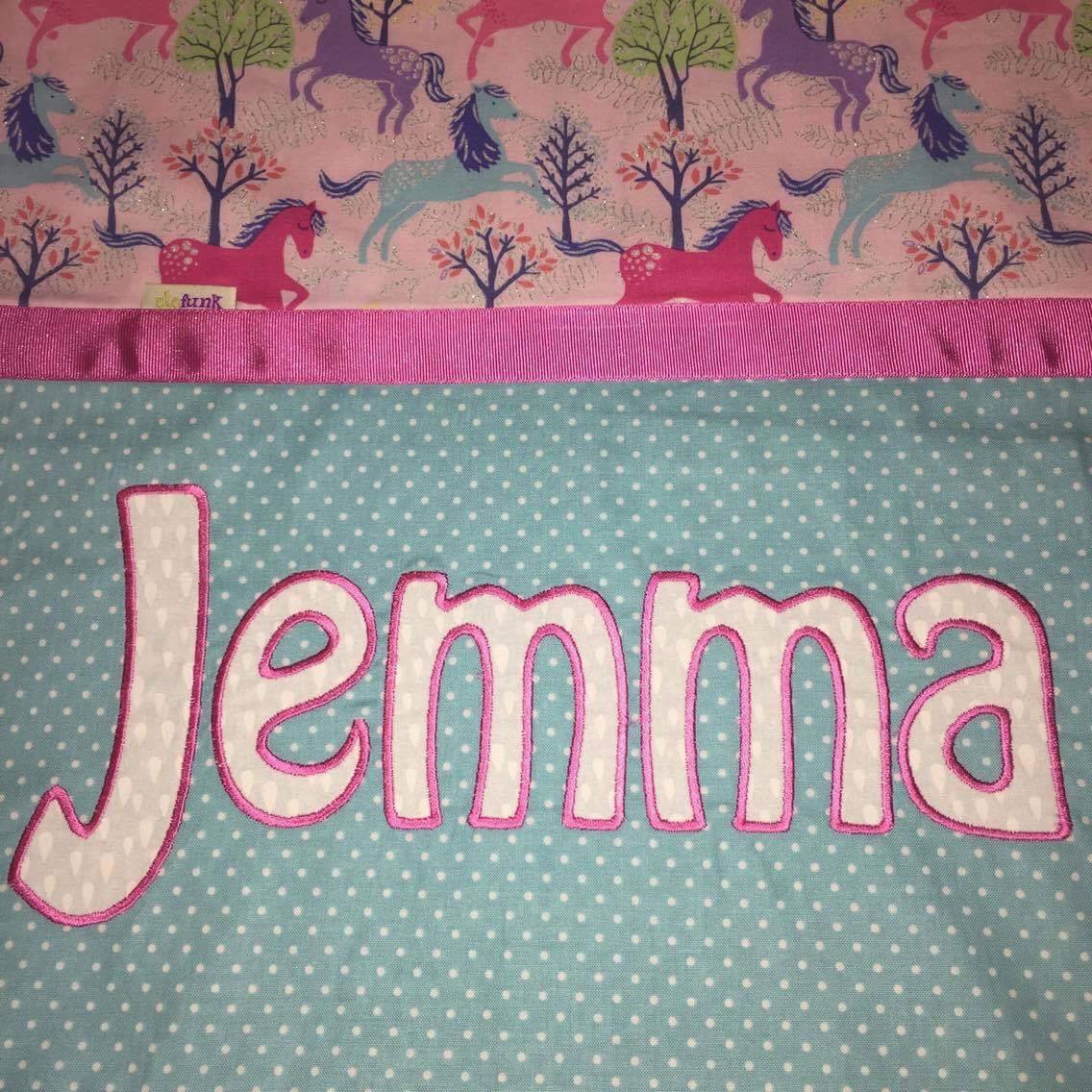 Jemma Handmade Personalised Cushion Cover