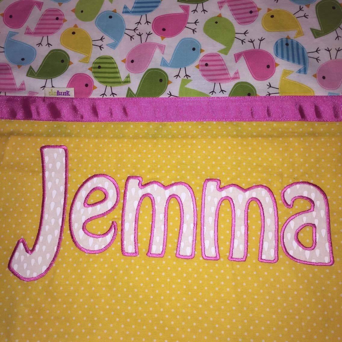 Jemma Handmade Personalised Cushion Cover