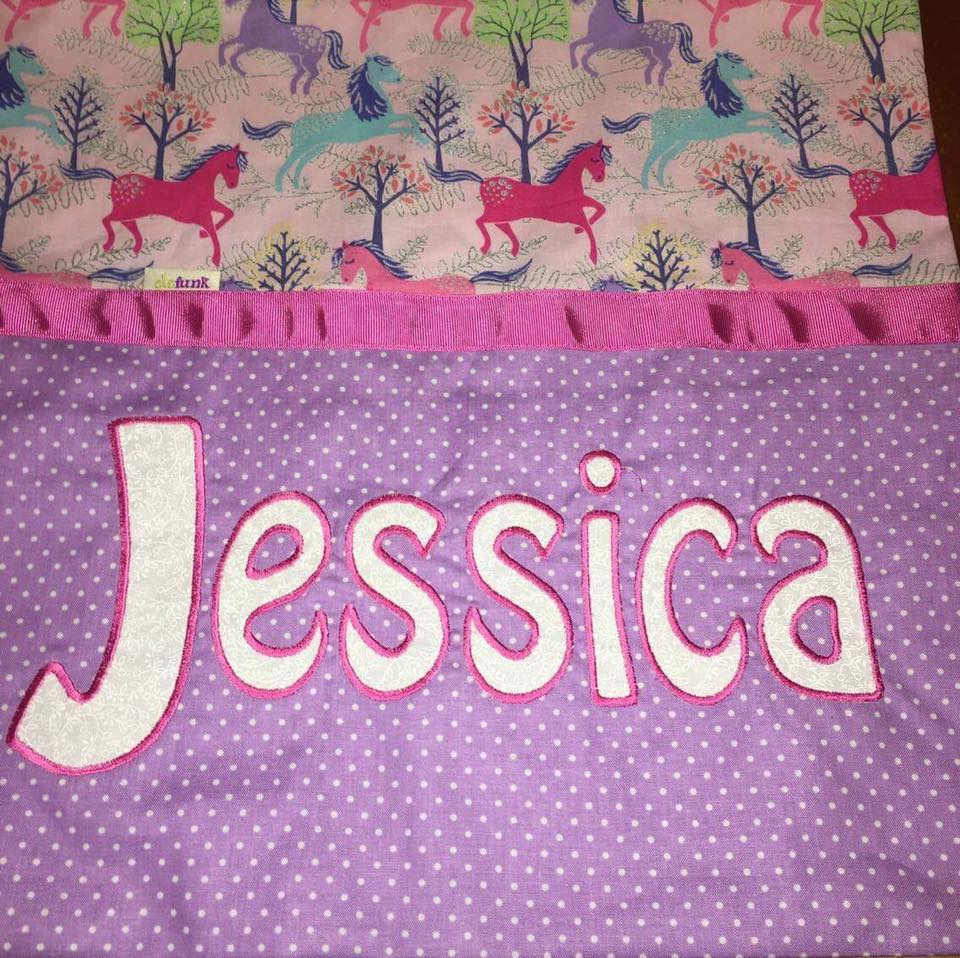 Jessica Handmade Personalised Cushion Cover