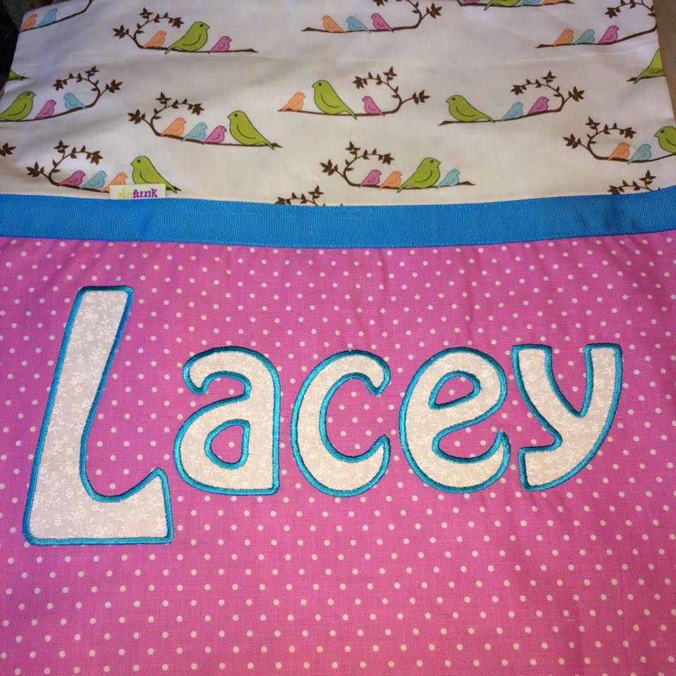 Lacey Handmade Personalised Cushion Cover
