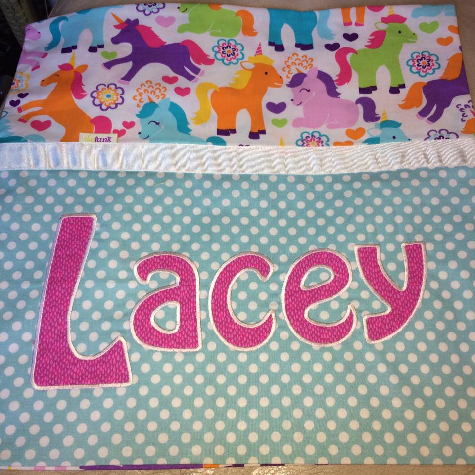Lacey Handmade Personalised Cushion Cover