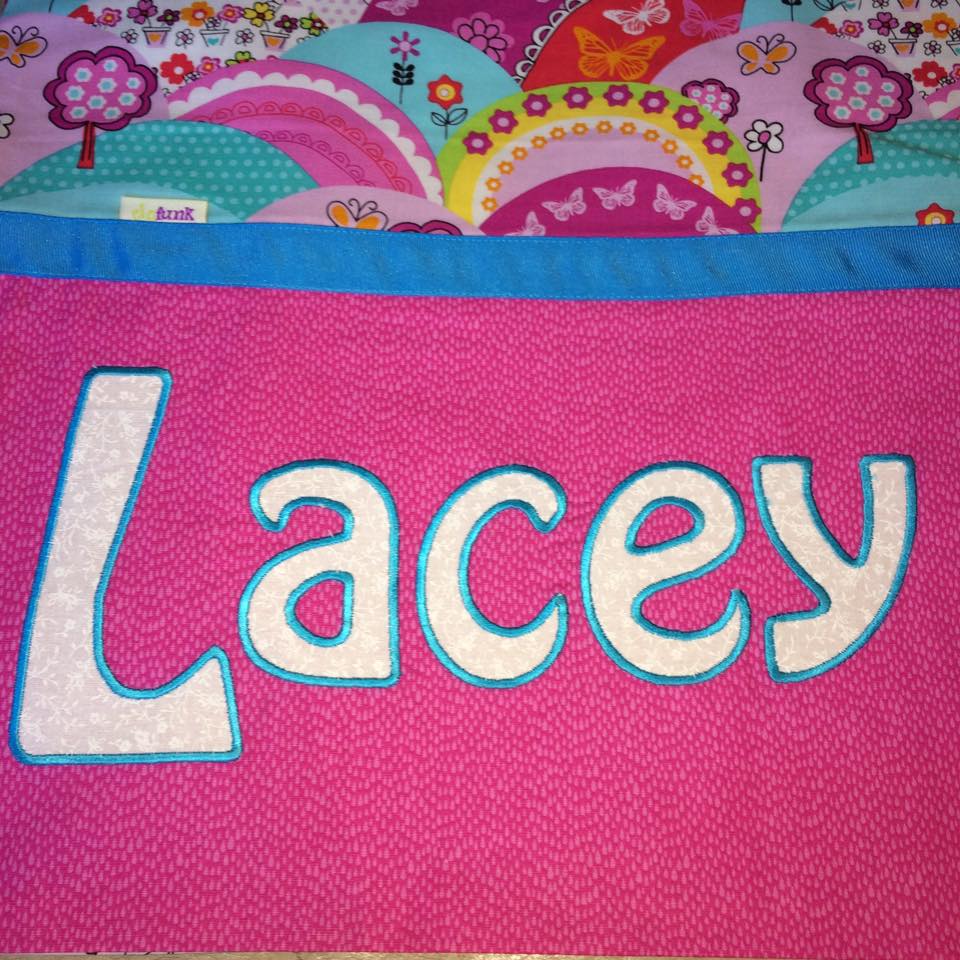 Lacey Handmade Personalised Cushion Cover