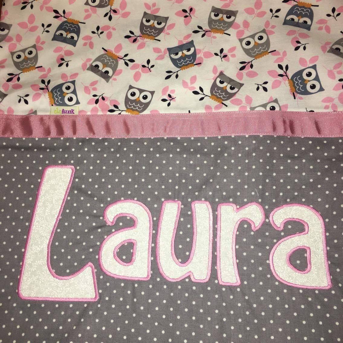 Laura Handmade Personalised Cushion Cover