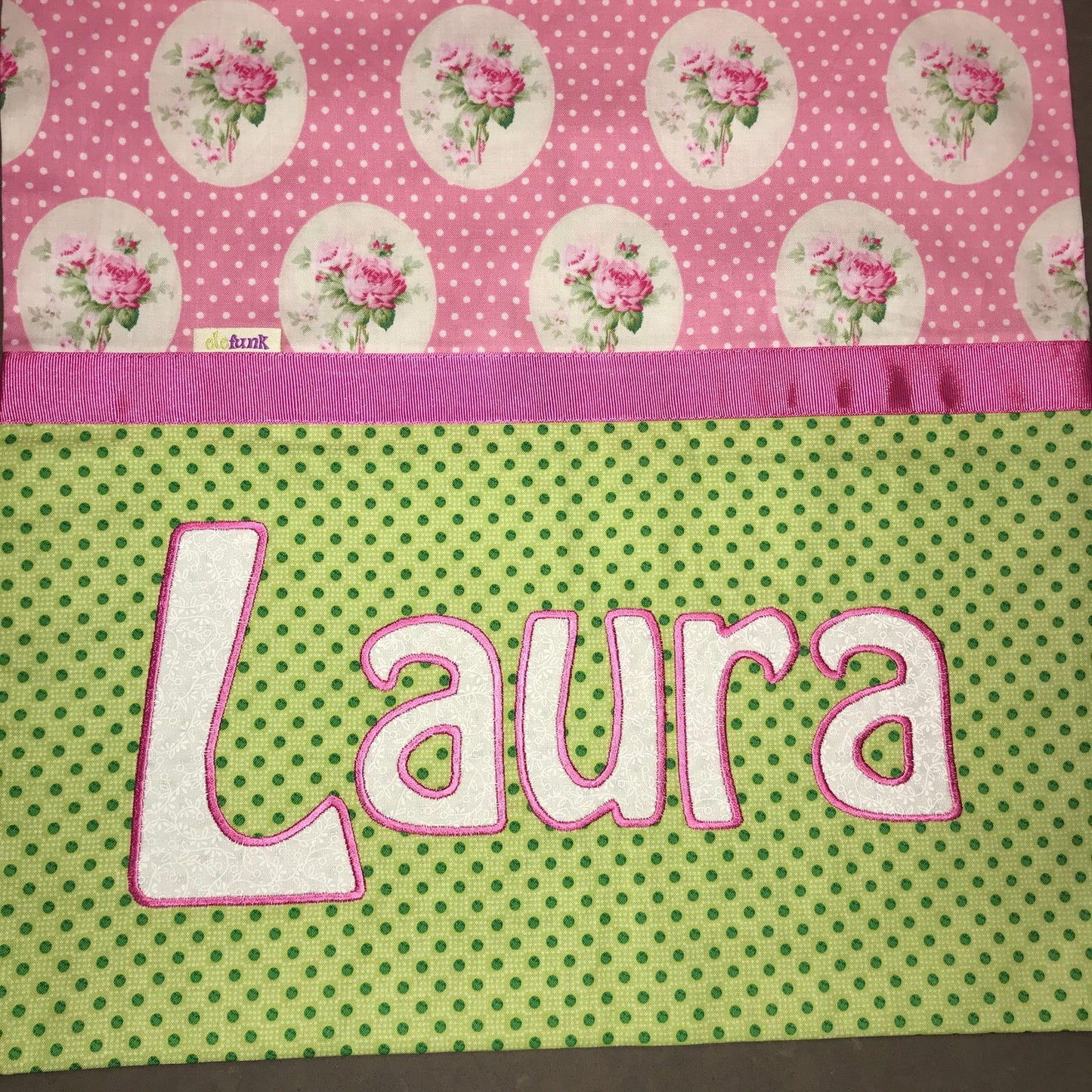 Laura Handmade Personalised Cushion Cover
