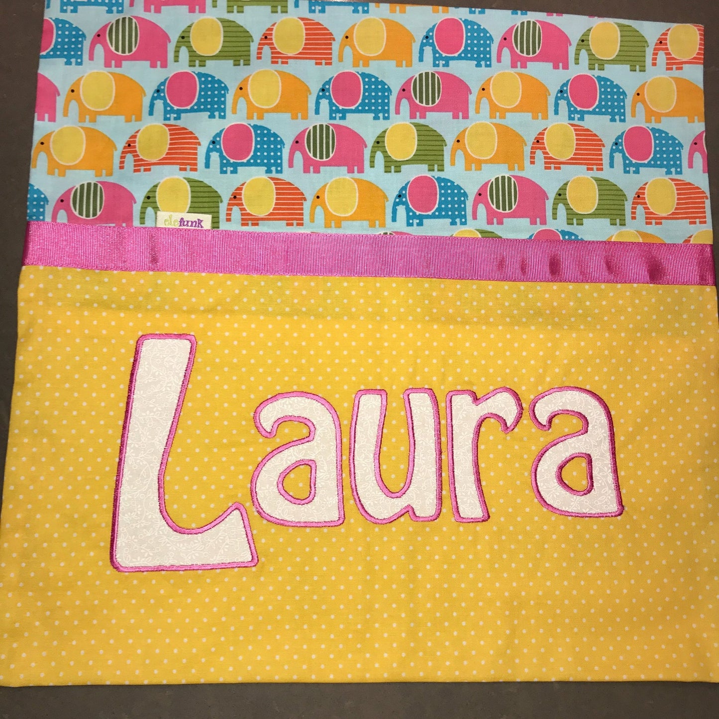 Laura Handmade Personalised Cushion Cover