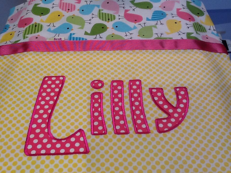 Lilly Handmade Personalised Cushion Cover