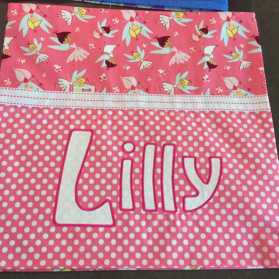 Lilly Handmade Personalised Cushion Cover