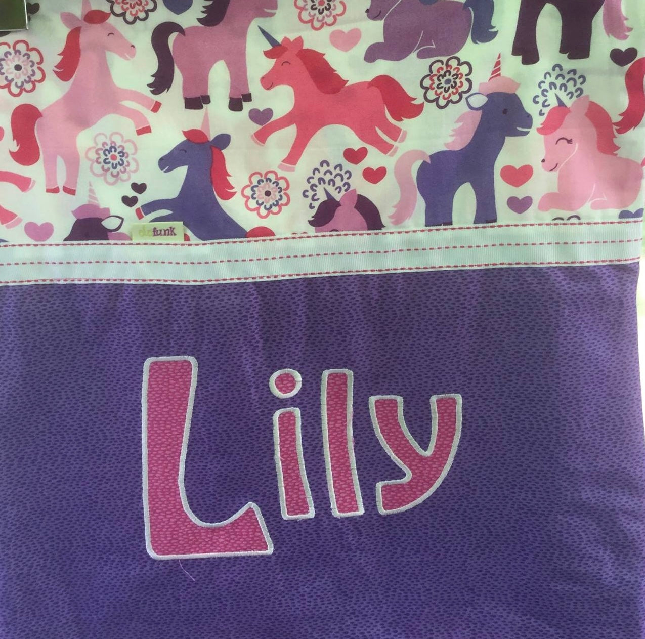Lily Handmade Personalised Cushion Cover