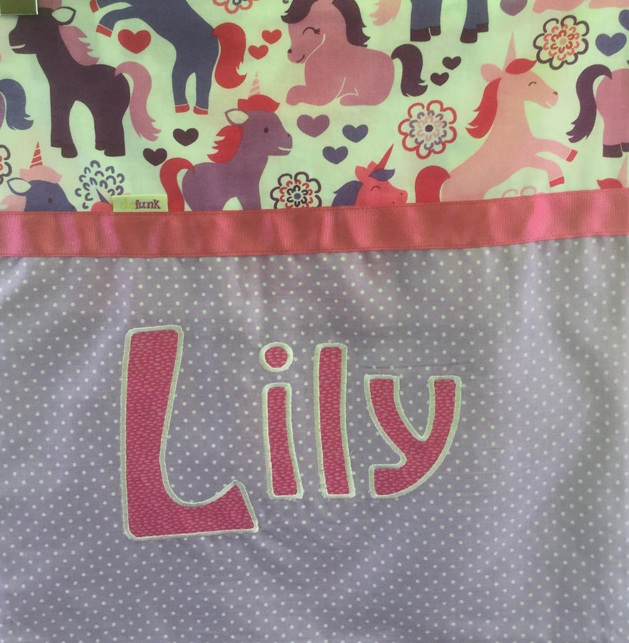Lily Handmade Personalised Cushion Cover