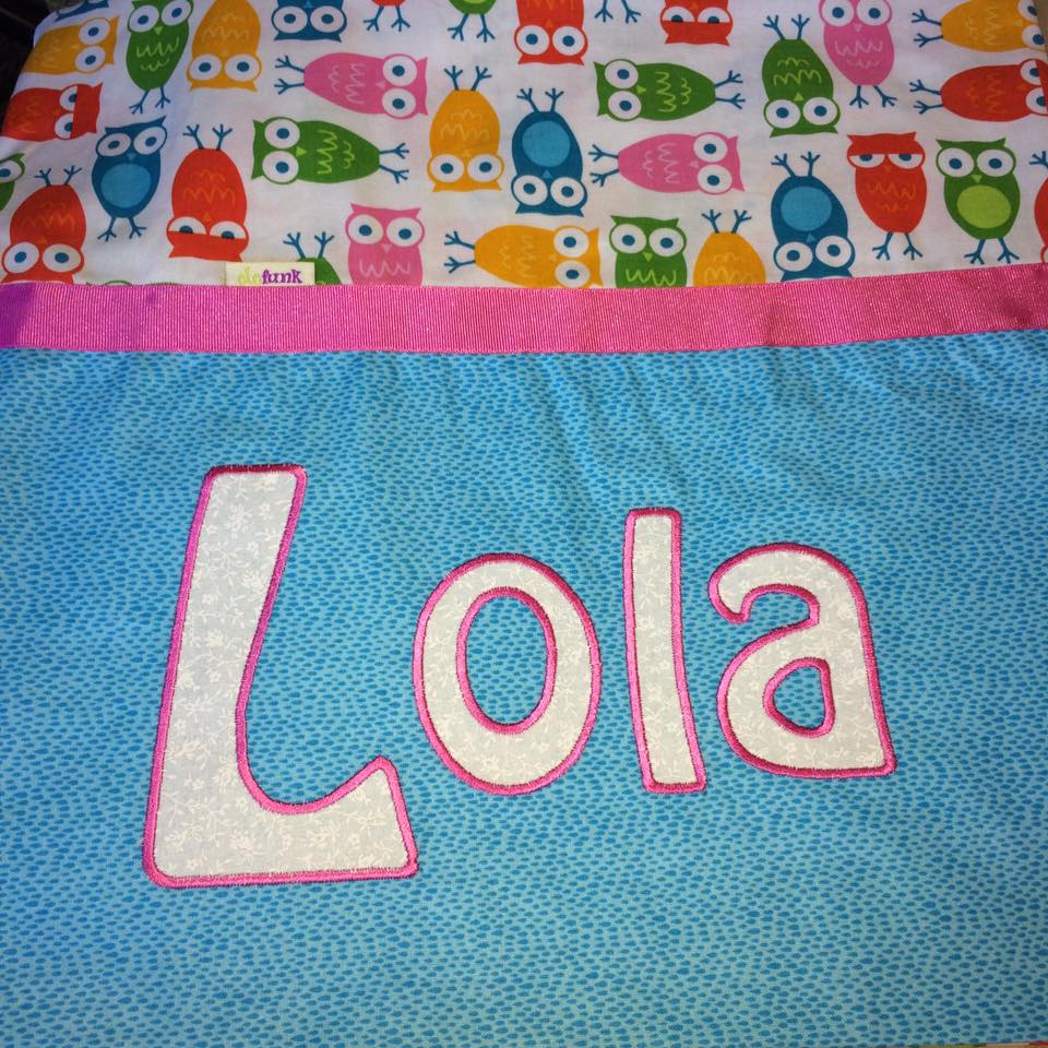 Lola Handmade Personalised Cushion Cover