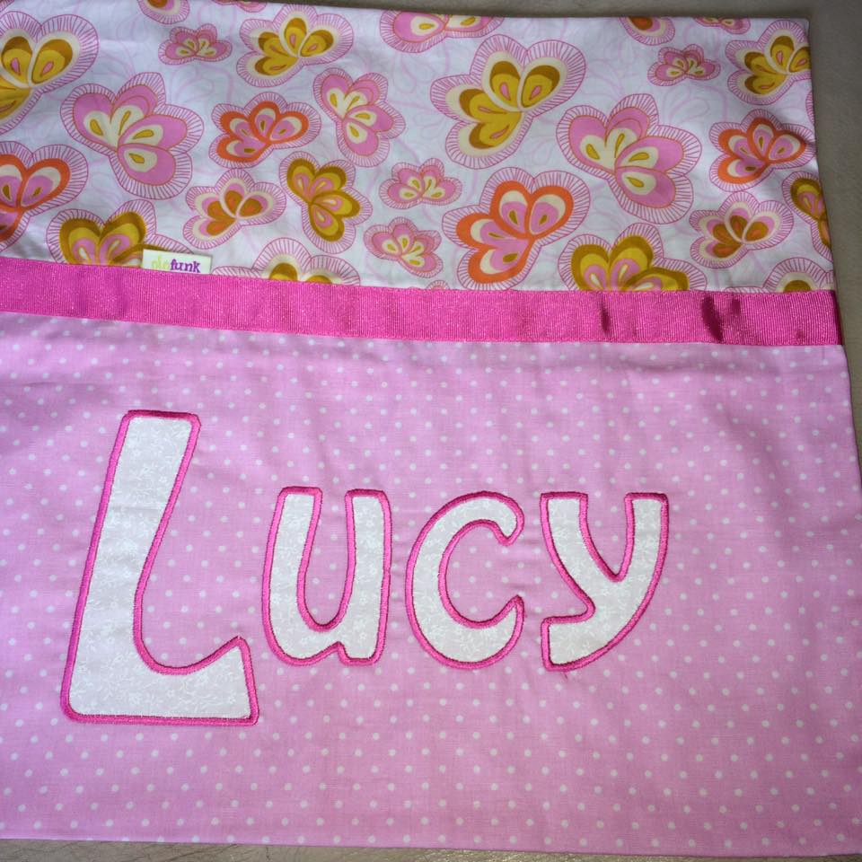 Lucy Handmade Personalised Cushion Cover