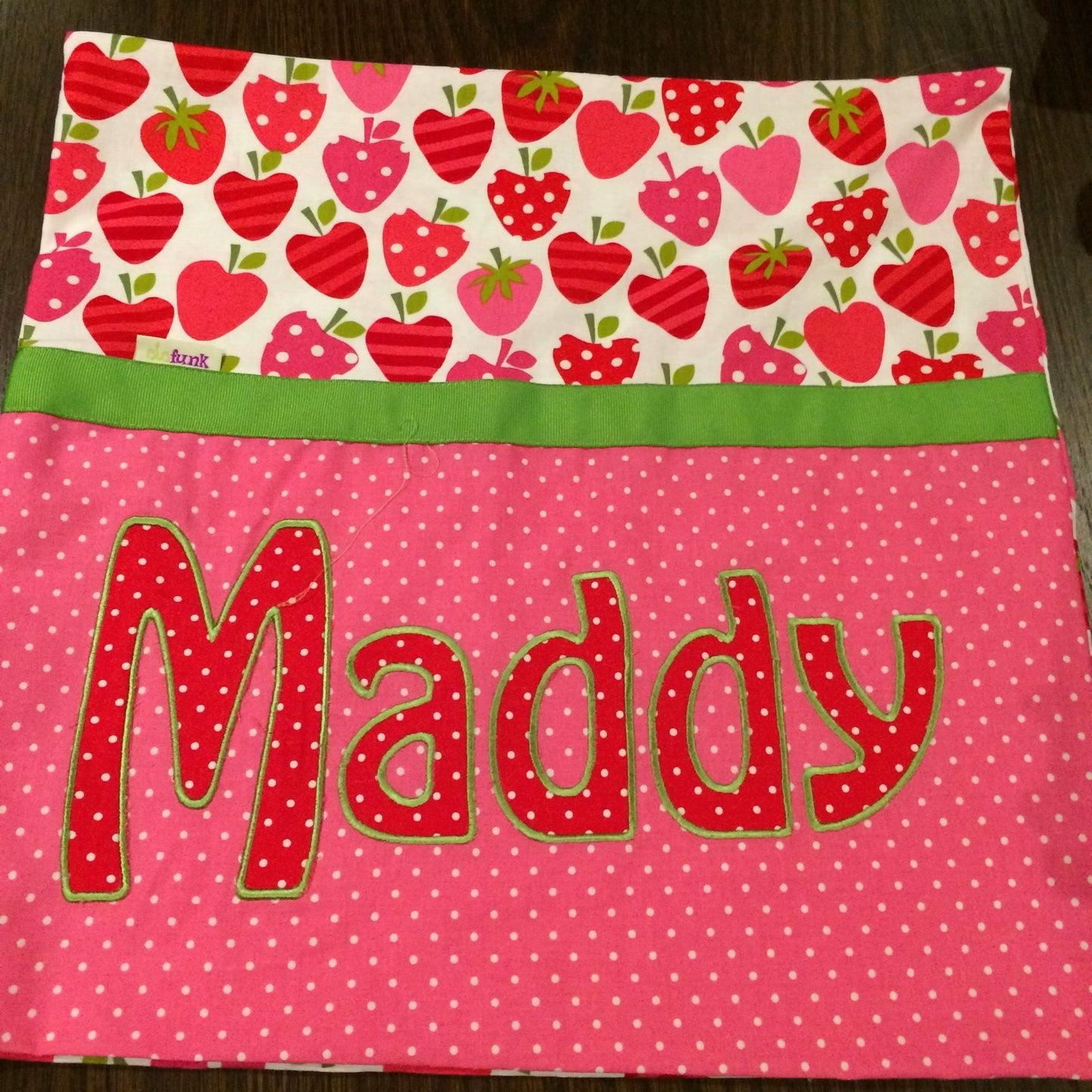 Maddy Handmade Personalised Cushion Cover
