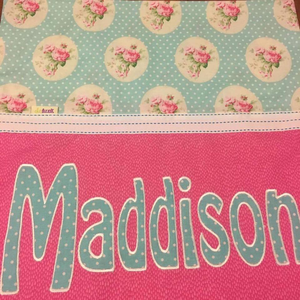 Maddison Handmade Personalised Cushion Cover